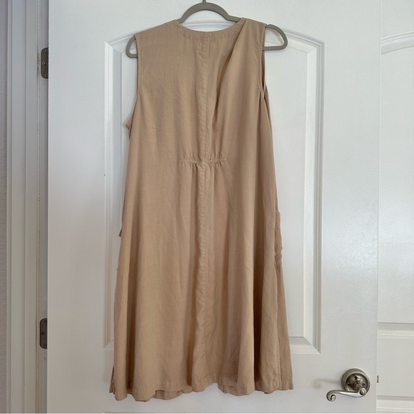 J Jill Pure Jill Sleeveless Open Front Duster Cardigan Vest Womens Size 1X Flowy - Picture 2 of 12